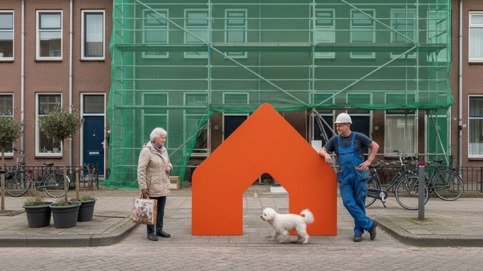 Een vakman, een bewoner en hun wijk: zo werken we bij Spit van der Speld.